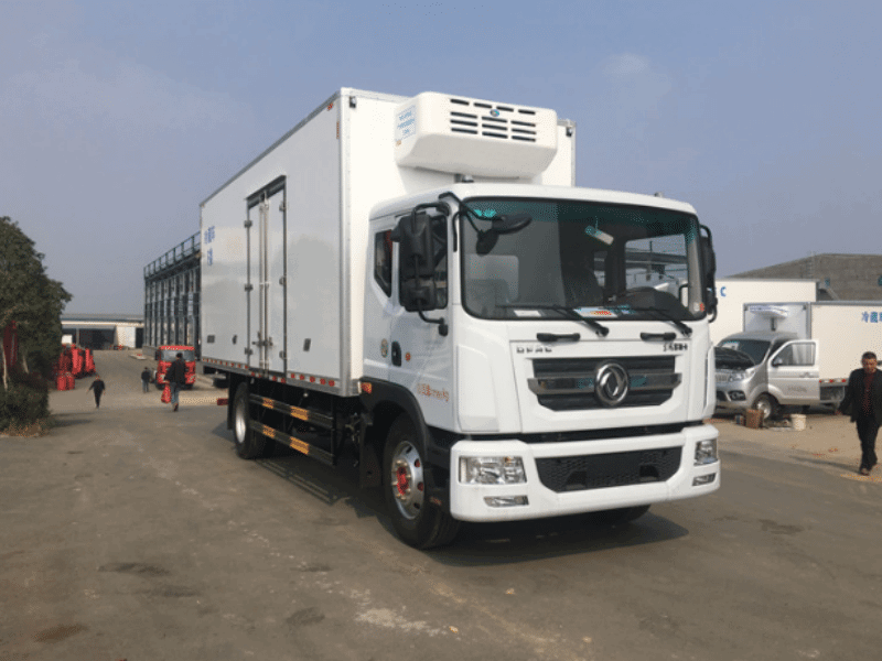 大型冷藏運(yùn)輸車 東風(fēng)多利卡D9黃牌