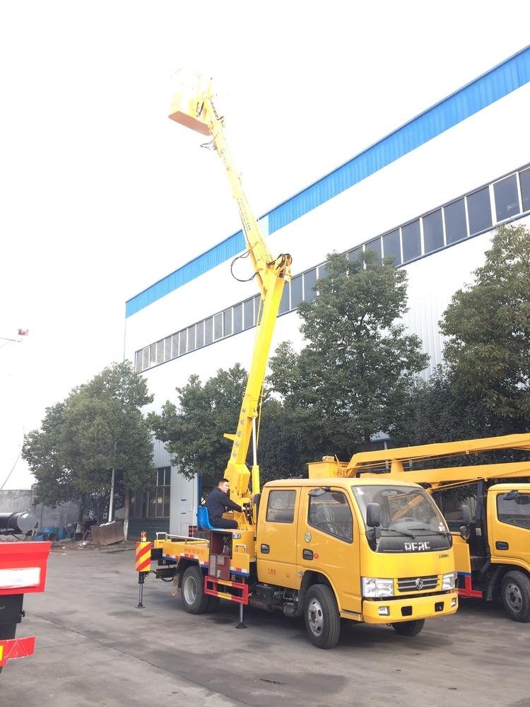 東風(fēng)多利卡雙排高空作業(yè)車