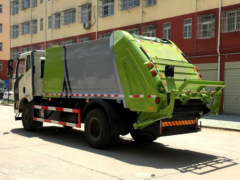 解放藍牌國六壓縮垃圾車廠家月底重磅推薦