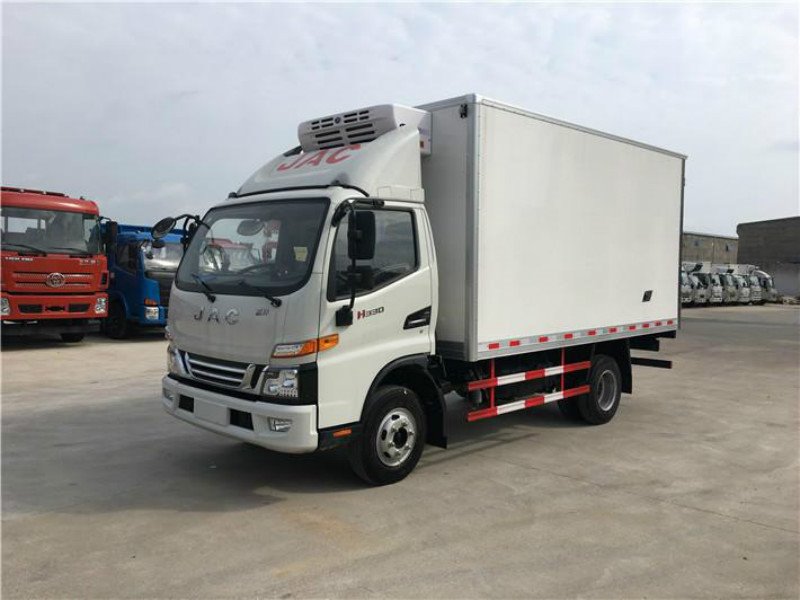 歐馬可國(guó)六藍(lán)牌冷藏車廠家9月優(yōu)惠折上折