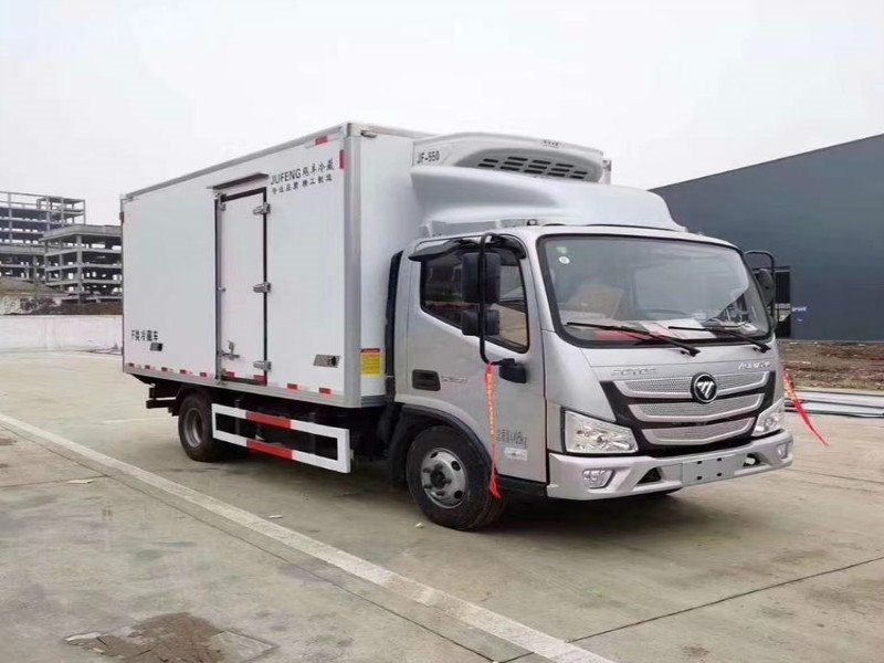 歐馬可國(guó)六藍(lán)牌冷藏車廠家9月優(yōu)惠折上折