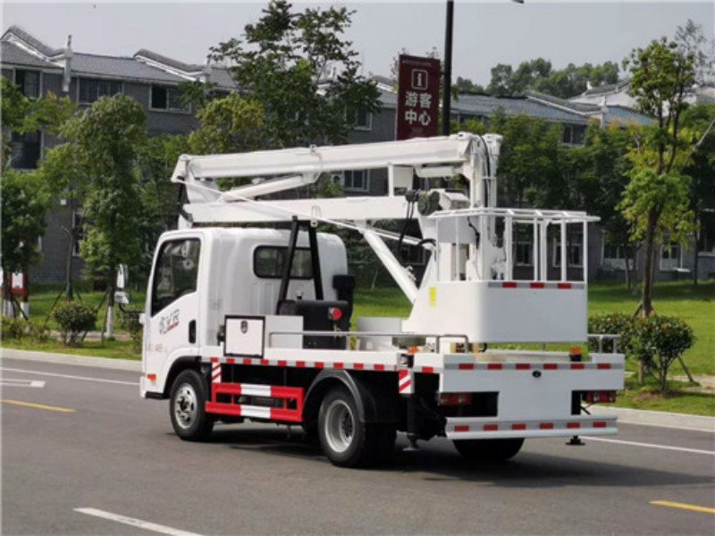 解放V虎藍牌13.5米高空作業(yè)車可分期