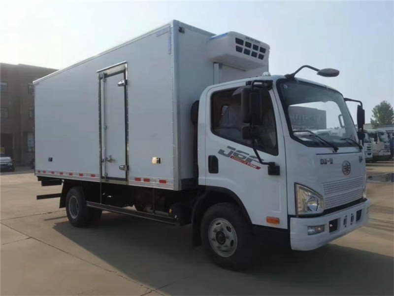 藍牌國六解放J6F冷藏車配備介紹