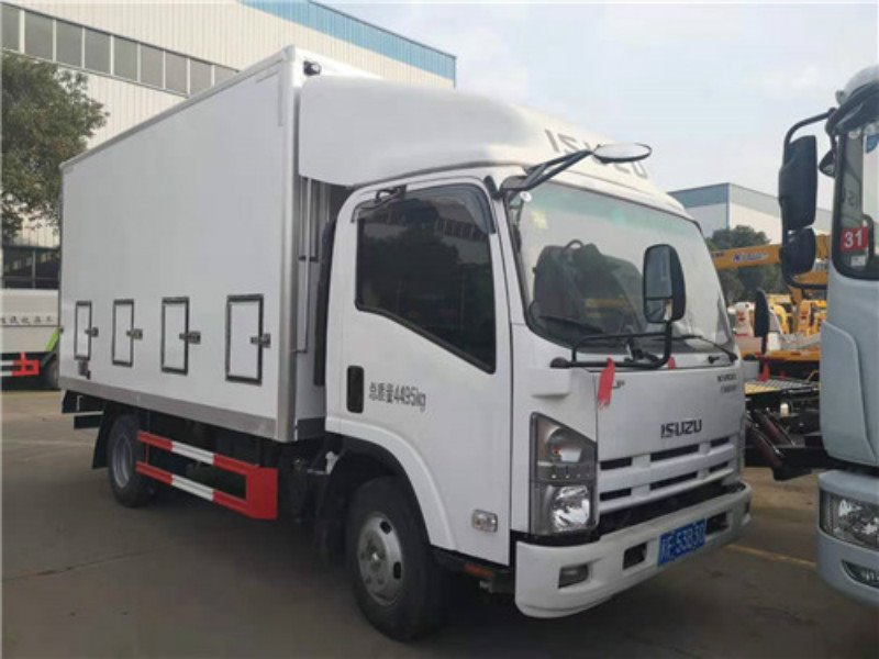 國(guó)六五十鈴藍(lán)牌雛禽運(yùn)輸車廠家報(bào)價(jià)實(shí)惠