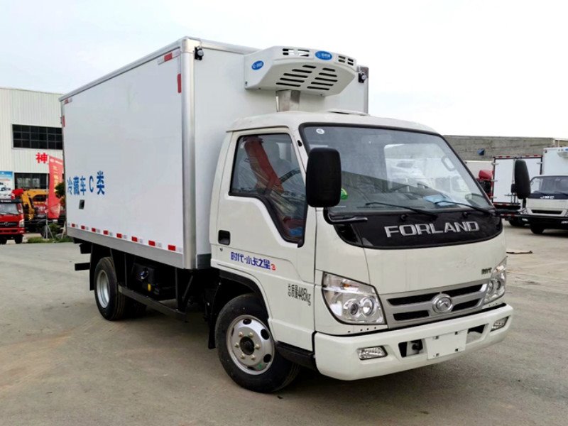 福田時代小卡之星國六冷藏車雙節(jié)特惠