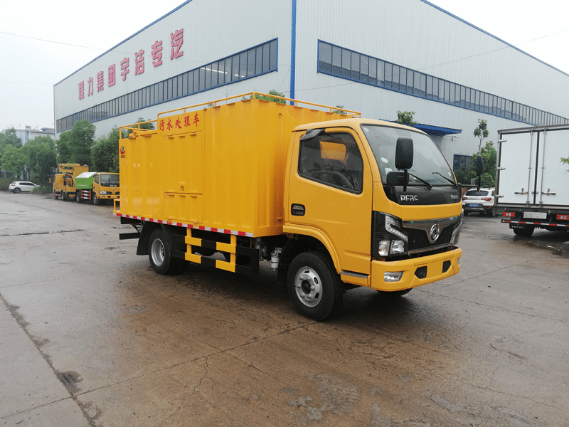 藍(lán)牌東風(fēng)小多利卡吸污凈化車污水凈化車污水處理車詳細(xì)資料介紹