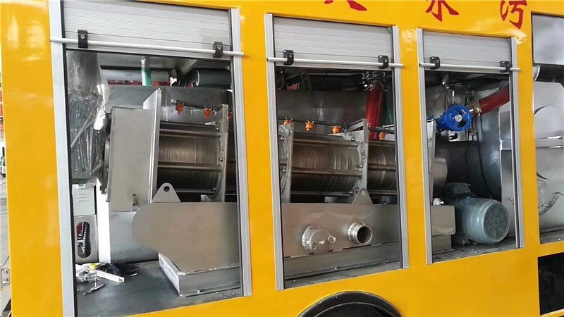 新型移動式污水凈化處理車