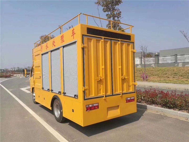 新型移動式污水凈化處理車