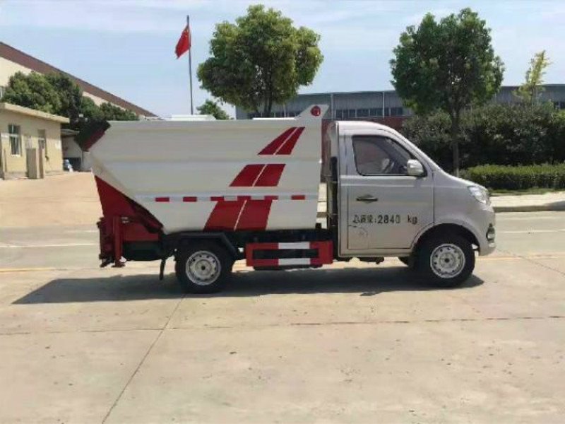 長(zhǎng)安國(guó)六3方無(wú)泄漏垃圾車(chē)廠家價(jià)格低