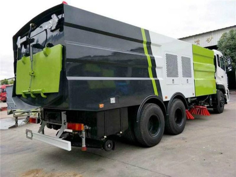洗掃車在道路上是怎么打掃的