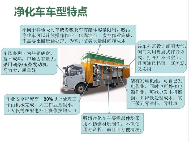 河道清淤污水凈化處理車