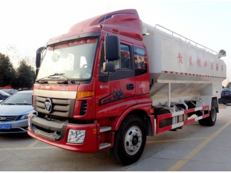 飼料運輸車福田歐馬可新優(yōu)惠價格來了