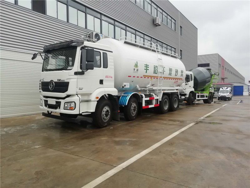開干混砂漿運輸車很掙錢