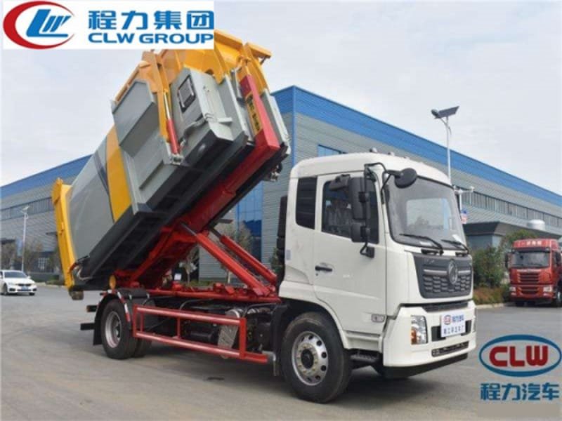 【國六】東風(fēng)天錦12方勾臂套臂垃圾車
