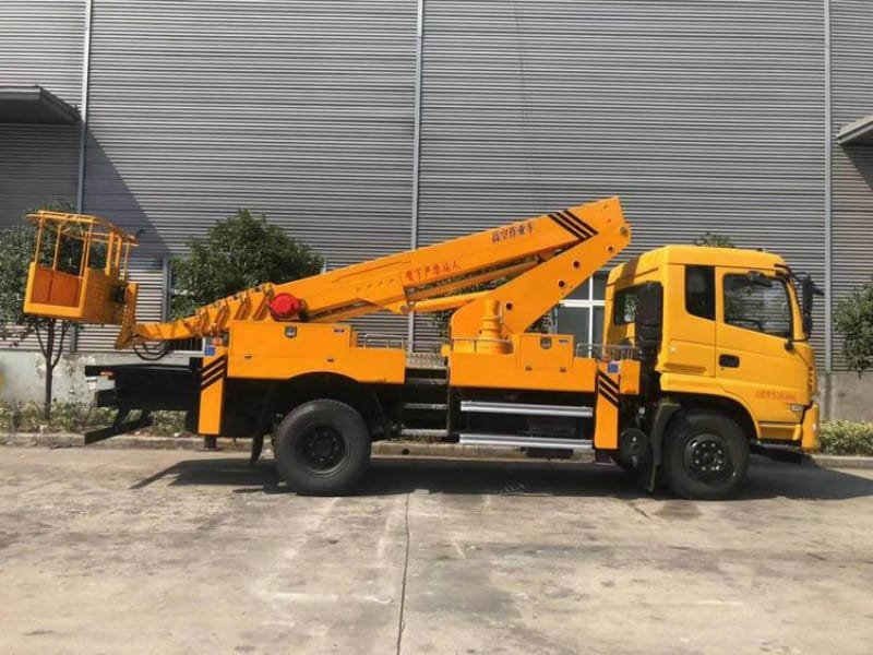 適合路燈檢修的國六20米直臂式升降車