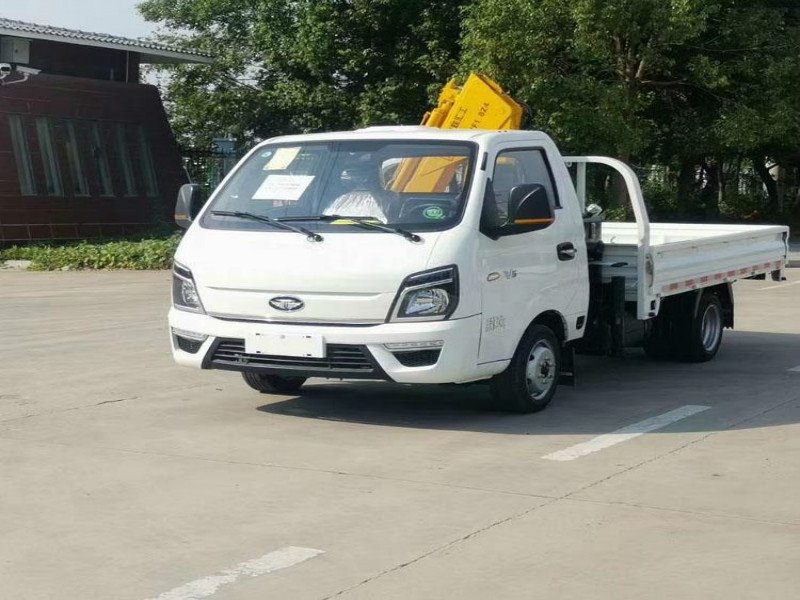 國六唐駿藍牌隨車吊知名廠家程力
