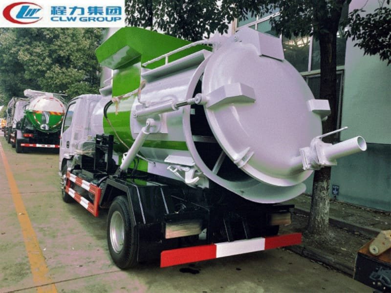 【國六】東風(fēng)多利卡圓罐餐廚垃圾車