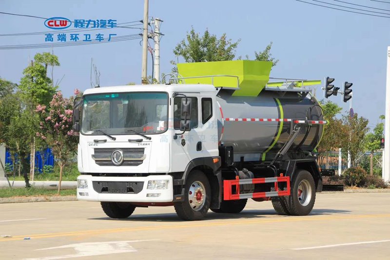 市面上最大的餐廚垃圾車