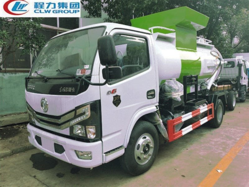 【國六】東風(fēng)多利卡圓罐餐廚垃圾車