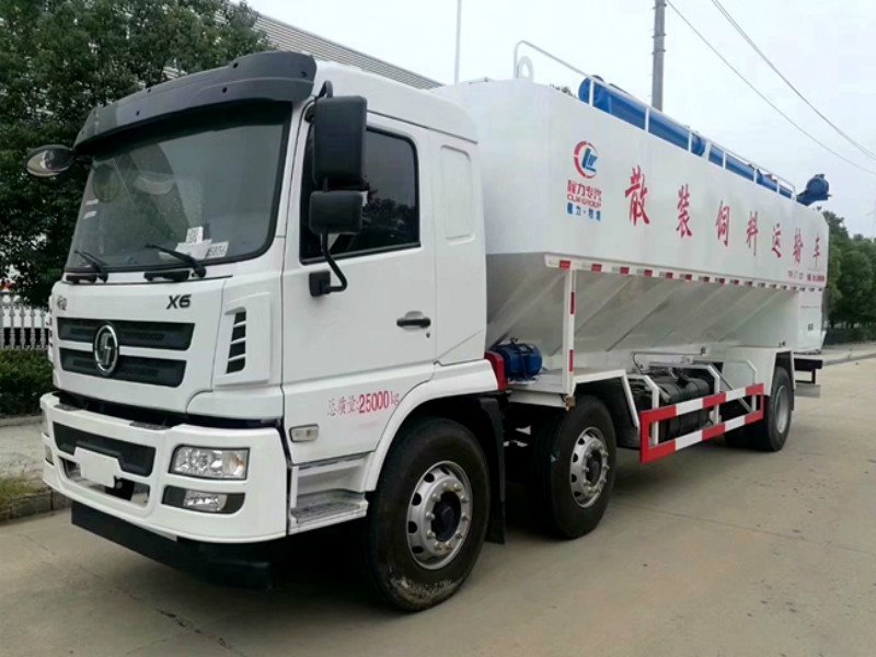 陜汽軒德飼料運輸車多少錢一輛