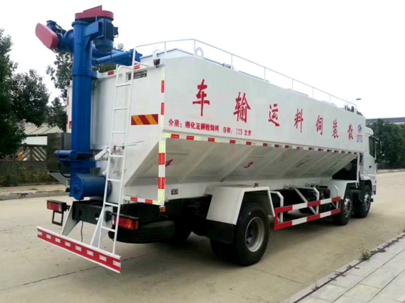 陜汽軒德飼料運輸車多少錢一輛