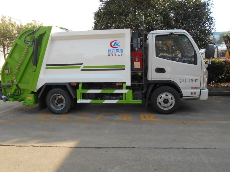 凱馬藍(lán)牌壓縮式垃圾車