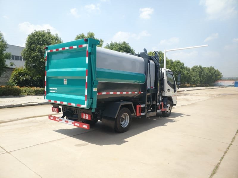 江淮國(guó)六H3藍(lán)牌 側(cè)裝壓縮垃圾車