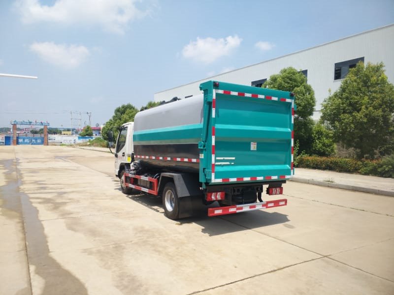 江淮國(guó)六H3藍(lán)牌 側(cè)裝壓縮垃圾車
