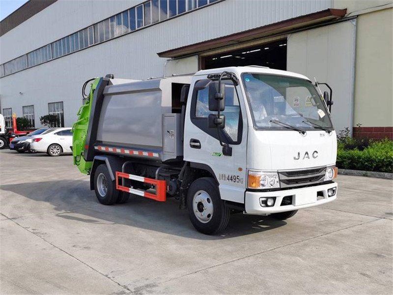 賣得好的國六江淮康鈴H3后掛桶壓縮垃圾車