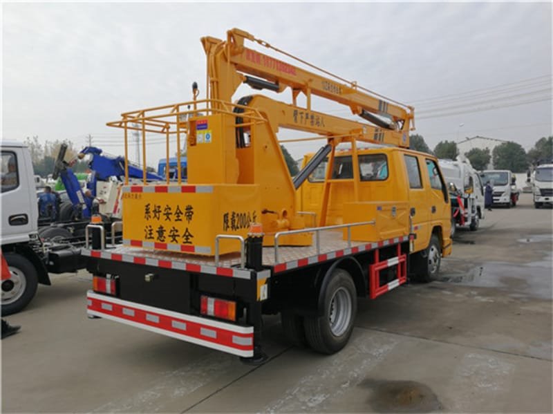 江鈴雙排13米曲臂高空作業(yè)車(chē)廠(chǎng)家銷(xiāo)售價(jià)格