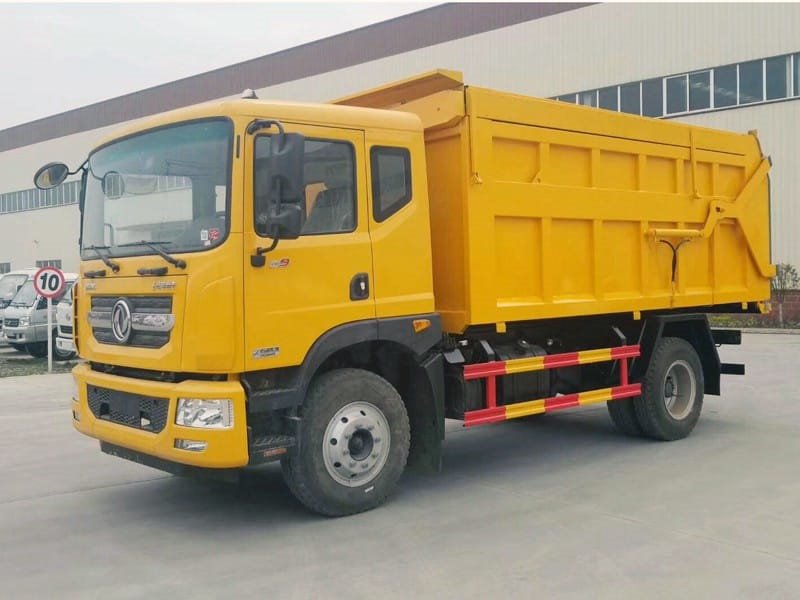 程力東風(fēng)D9對接式環(huán)衛(wèi)垃圾車價格多少