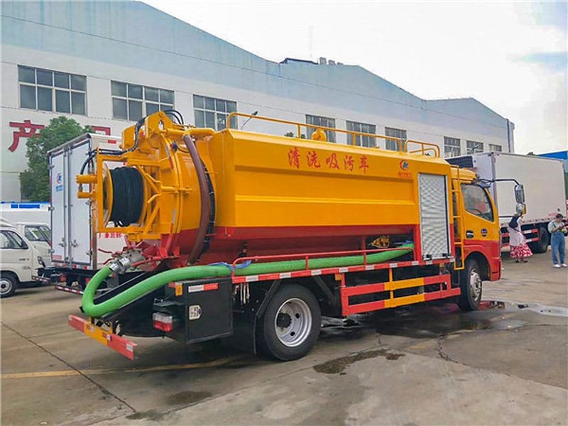 凱普特國六清洗吸污車保養(yǎng)技術(shù)