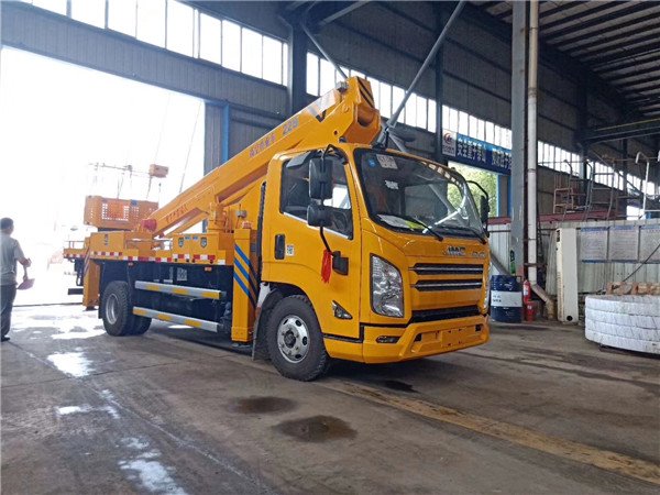 國六江鈴22米直臂式高空作業(yè)車