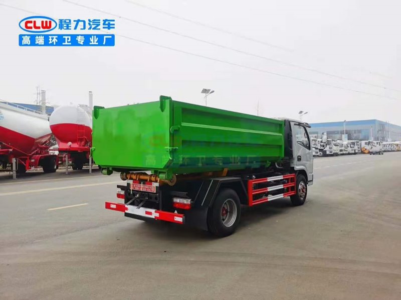 東風(fēng)多利卡勾臂套臂垃圾車(chē)特點(diǎn)及配置