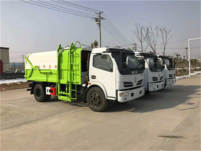 國六大多利卡10方側(cè)掛桶壓縮垃圾車12月年底狂歡價