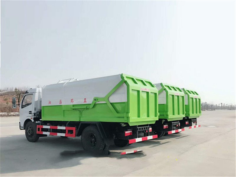 國六大多利卡10方側(cè)掛桶壓縮垃圾車12月年底狂歡價
