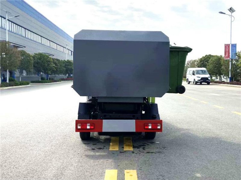 3方長安汽油版國六掛桶垃圾車廠家報價