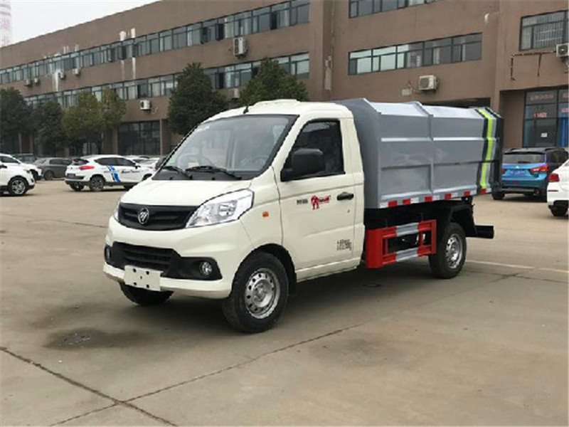 3方福田祥鈴V1國六掛桶垃圾車廠家周末促銷
