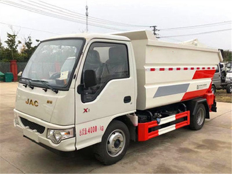3.5方江淮康鈴國六后掛桶垃圾車配備