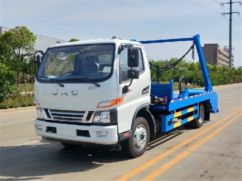 江淮駿鈴V76方下擺臂式垃圾車廠家成本價出售