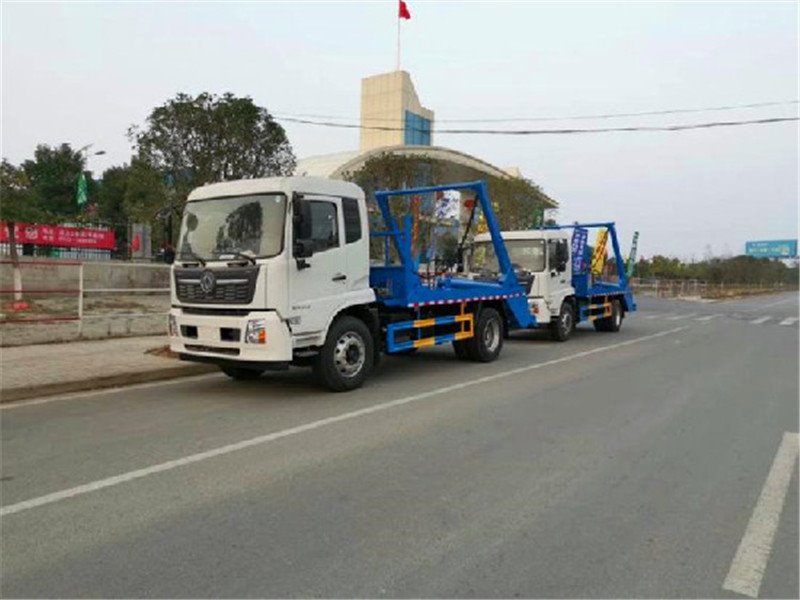 東風天錦國六12方擺臂垃圾車買了不后悔