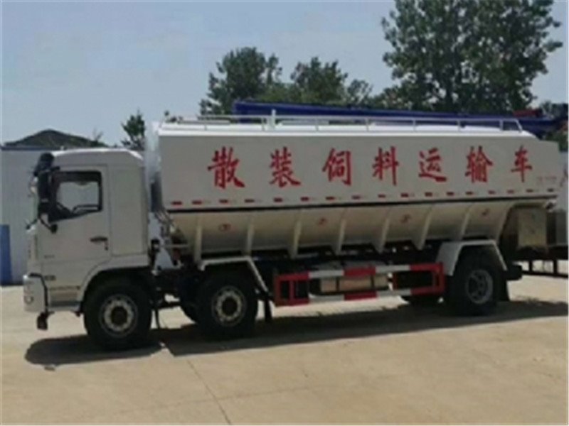 絕對賺錢的30方東風(fēng)柳汽小三軸國六飼料運輸車