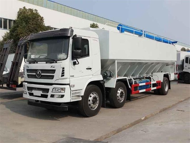  陜汽軒德散裝飼料車程力廠家價(jià)格實(shí)在