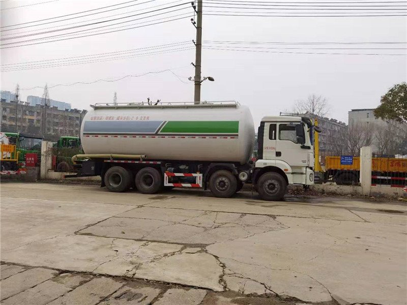 陜汽輕量化干混砂漿車就是印鈔機(jī)