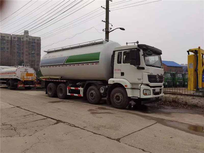 陜汽輕量化干混砂漿車就是印鈔機(jī)