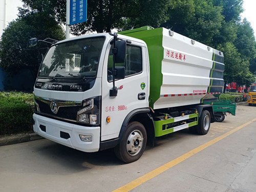 東風(fēng)福瑞卡小多利卡污泥運(yùn)輸自卸車價錢多少污泥運(yùn)輸自卸車