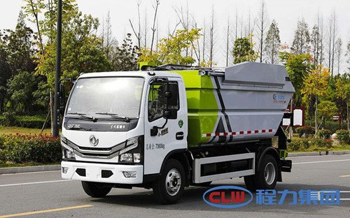 東風(fēng)福瑞卡藍(lán)牌壓縮垃圾車價(jià)錢多少廠家直銷壓縮垃圾車