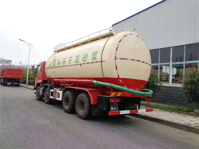 明港輕量化28立方干混砂漿車銷售電話