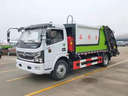 東風(fēng)凱普特壓縮垃圾車價錢多少壓縮垃圾車
