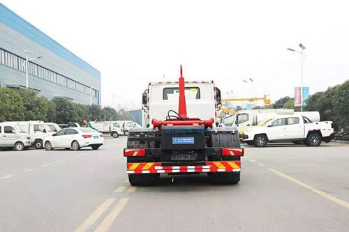 比亞迪T9后雙橋新能源純電動車廂可卸式垃圾車價錢垃圾車